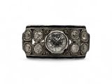 an image of a ring with diamonds on it