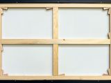 a close up of a picture frame with a window in it