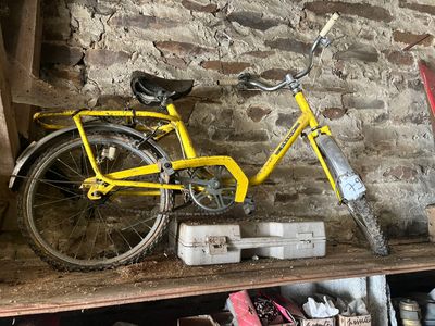 Bicyclette HELIUM, de coul. jaune citron