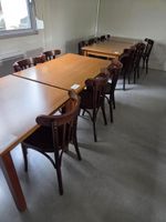 12 chaises bistrot en bois (Gde salle restaurant) (photo 2)