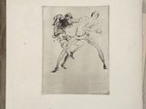 an image of a drawing of a man holding a tennis racquet