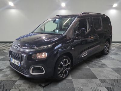 the new citrole van is parked on a checkered floor
