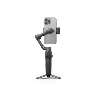 an image of a smartphone with a tripod attached to it