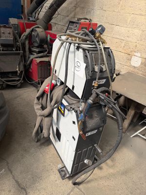 an image of a machine that is in a garage