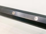 a close up view of the back end of a laptop computer