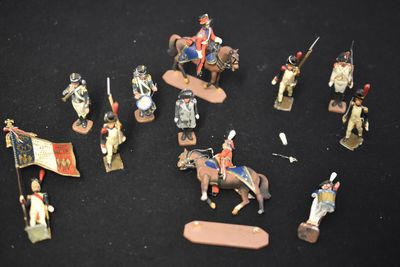 11 Soldats de plomb (petits accidents).