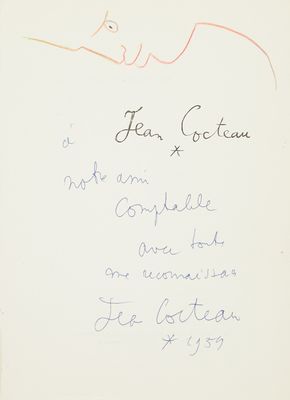 COCTEAU (Jean). Images de Jean Cocteau. Nice, Galerie Matara…