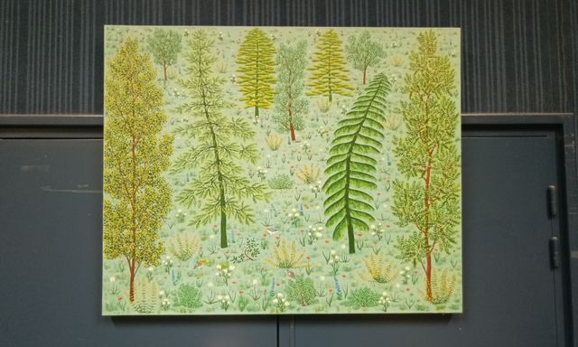 Maurice LOIRAND (1922-2008) - les arbres. Huile sur toile. Signé ...