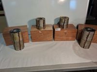 4 porte-outils cylindriques ou têtes de rabotage/moulurière …