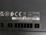 a close up of the back side of a router
