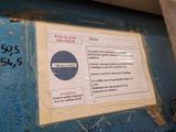 a picture of a sign on the wall of a building