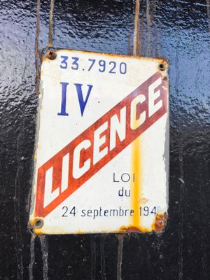 VENTE D'UNE LICENCE DE IVe CATEGORIE dite "LICENCE IV" de dé…