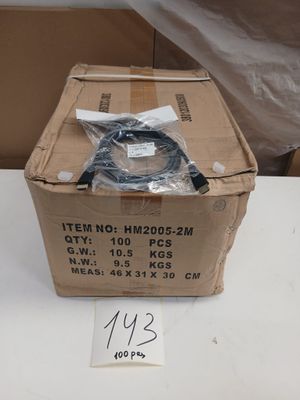 Lot de 100 câbles HDMI Comprenant 100 câbles HDMI vers HDMI …