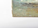 a picture of a painting on a white wall