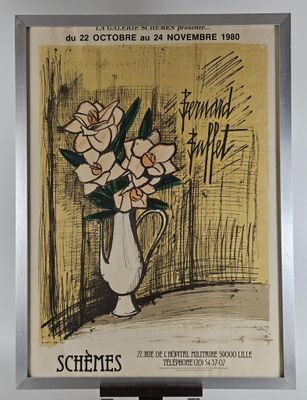 a picture of a painting of flowers in a vase