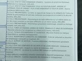 the back of a paper with a list of items on it