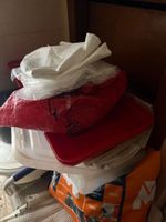 3 sacs plastiques contenant des sacs à gravats (neufs)