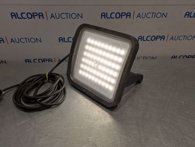 a close up of a light that is on a table