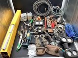 many different types of tools in a box