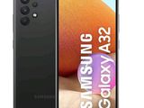 un gros plan d'un Samsung Galaxy S9 noir avec une photo d'une orange en arrière-plan