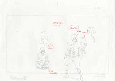 dessin représentant un homme et une femme assis par terre en train de discuter