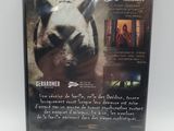 a close up of a dvd case with a cat on it