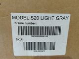 the box is full of the model s20 light gray