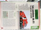 a book with a picture of a red bus on it