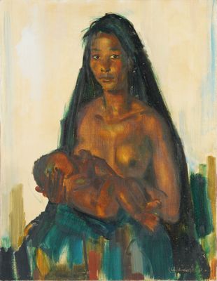 Clément Serneels (1912-1991) - Œuvre d'art moderne