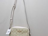coach cross body bag in khaki