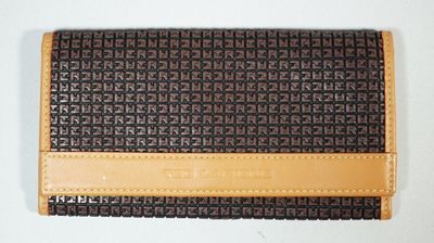 TED LAPIDUS Portefeuille en cuir marron