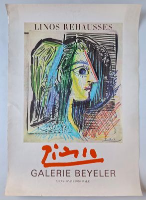 un livre sur lequel figure le dessin du visage d'une femme