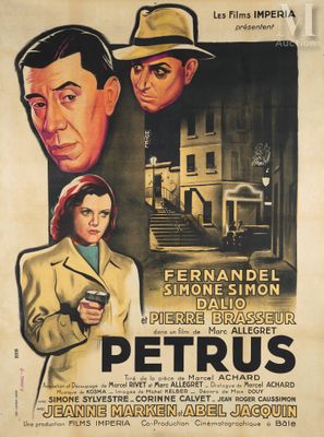 a movie poster for the film petrus