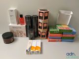 many different types of beauty products on the table