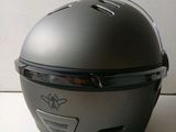 a helmet that is sitting on top of a table