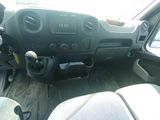 a dashboard of a truck with a steering wheel
