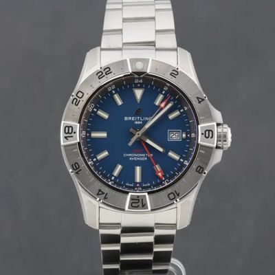 Breitling Avenger Automatic Gmt 44 Full set | UNWORN | 12/20…