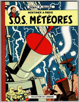 une vieille bande dessinée sur laquelle figure l'image d'un télescope