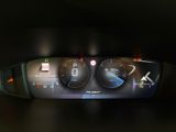a car dashboard with a digital display on it