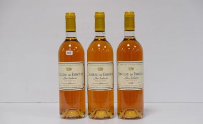 3 B - CHATEAU DE FARGUES (1 capsule avec bas de jupe abimée)…
