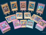 a lot of cards that are on a table