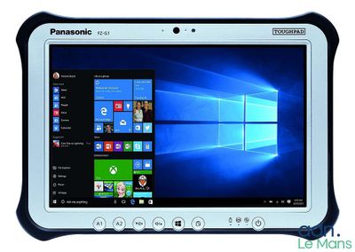 Tablette PC Panasonic TX1 équipée de Windows 10