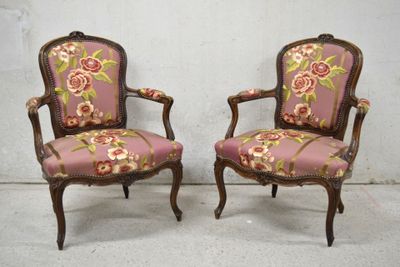 pair of antique chairs with floral upholstered upholstered upholstered upholstered upholstered upholstered upholstered upholstered uphol
