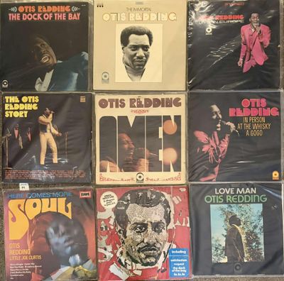 a lot of records that are on the floor