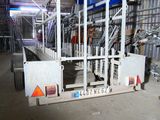 a machine that is sitting inside of a building