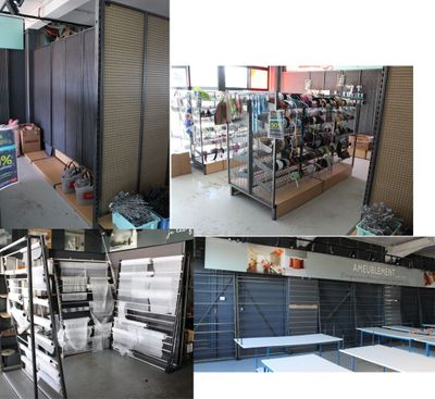 ENSEMBLE de mobilier d'agencement comprenant :