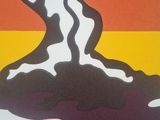 an image of a painting of a tree with two people in it