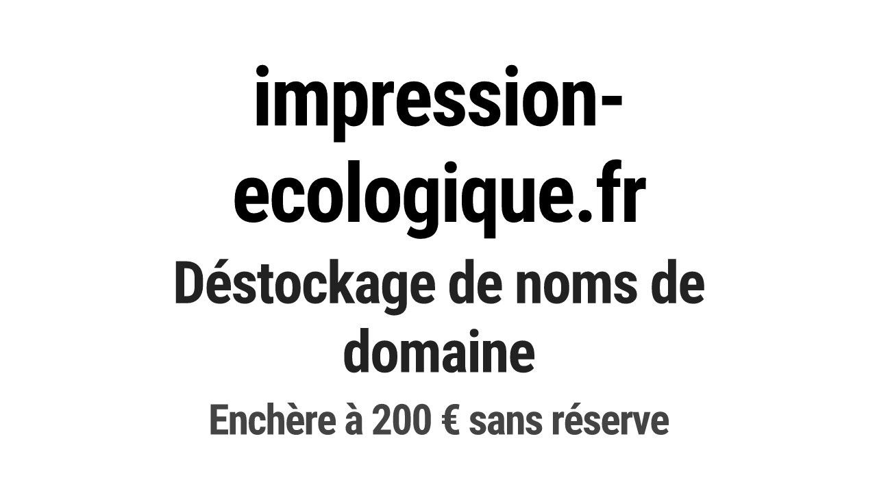 Destockage & Invendus