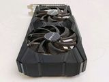 a close up of a video card on a table