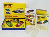 a boxed box with a toy car and other toys